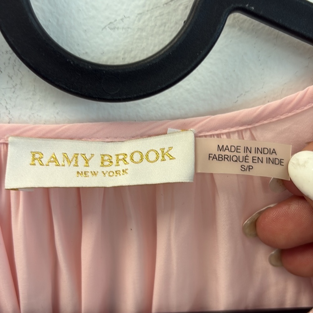 Ramy Brook Rochelle Pink Top - Picture 5 of 6